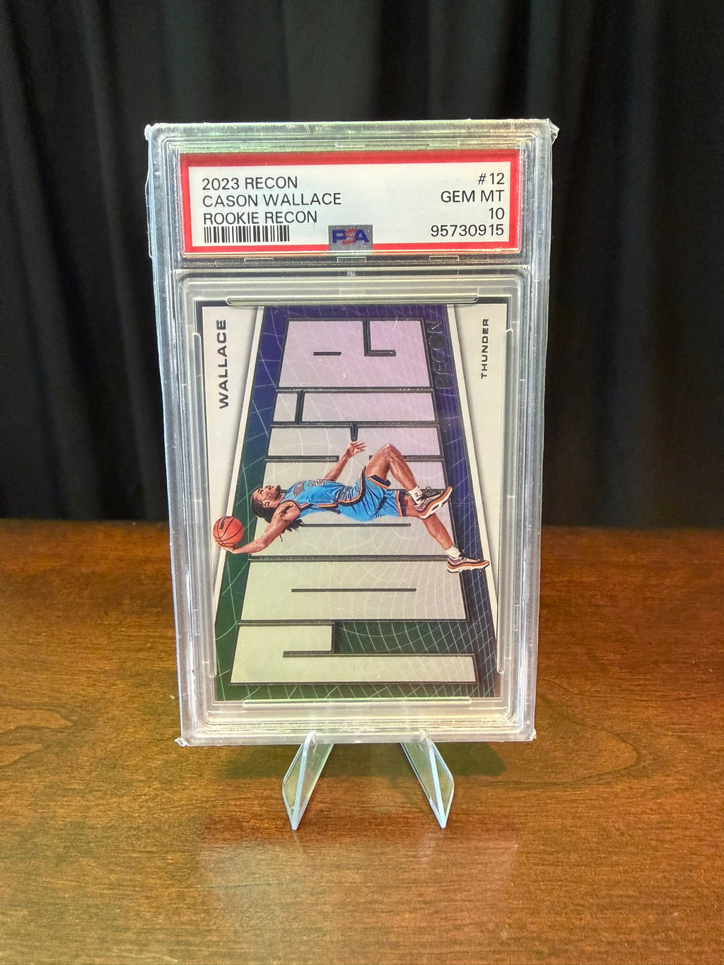 2023 Panini Recon Cason Wallace Rookie Recon - #12 - PSA 10 GEM MT