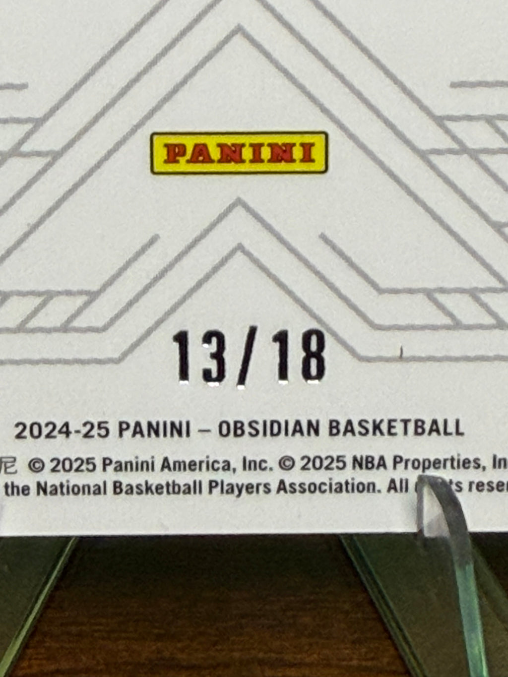 2024 Panini Obsidian Martian Ajay Mitchell RPA Rookie Patch Auto 13/18 FOTL #RHI-AJY - Super RARE