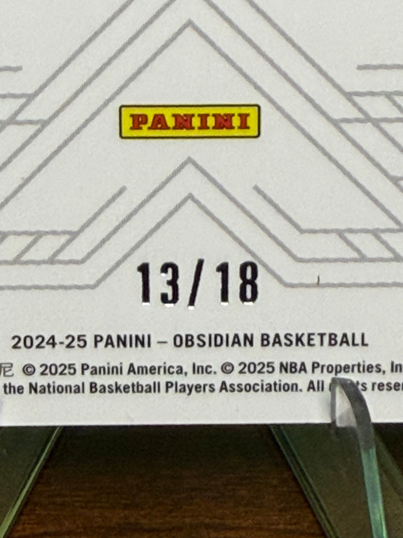 2024 Panini Obsidian Martian Ajay Mitchell RPA Rookie Patch Auto 13/18 FOTL #RHI-AJY - Super RARE