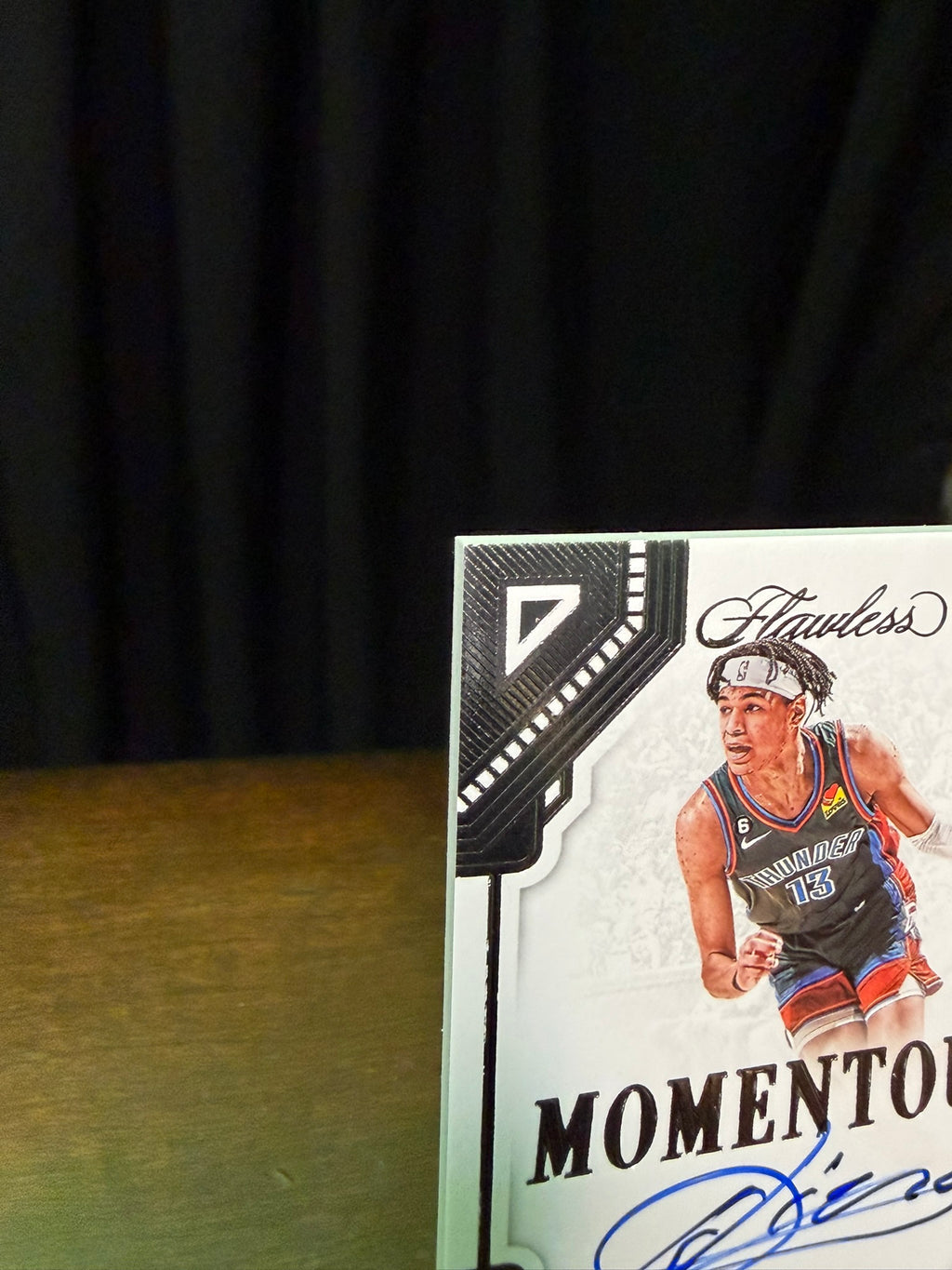 2022 Panini Flawless Ousmane Dieng Momentous /25 #MA-OMD - Rookie - On Card auto
