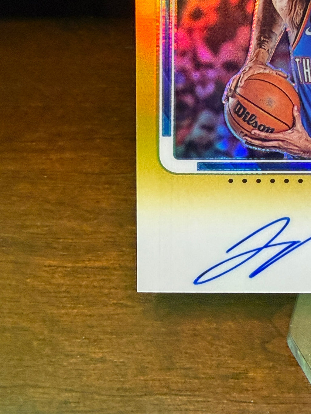 2022 Panini Contender Rookie Ticket Jaylin Williams Gold /10 - #138 - On Card Rookie Auto RC