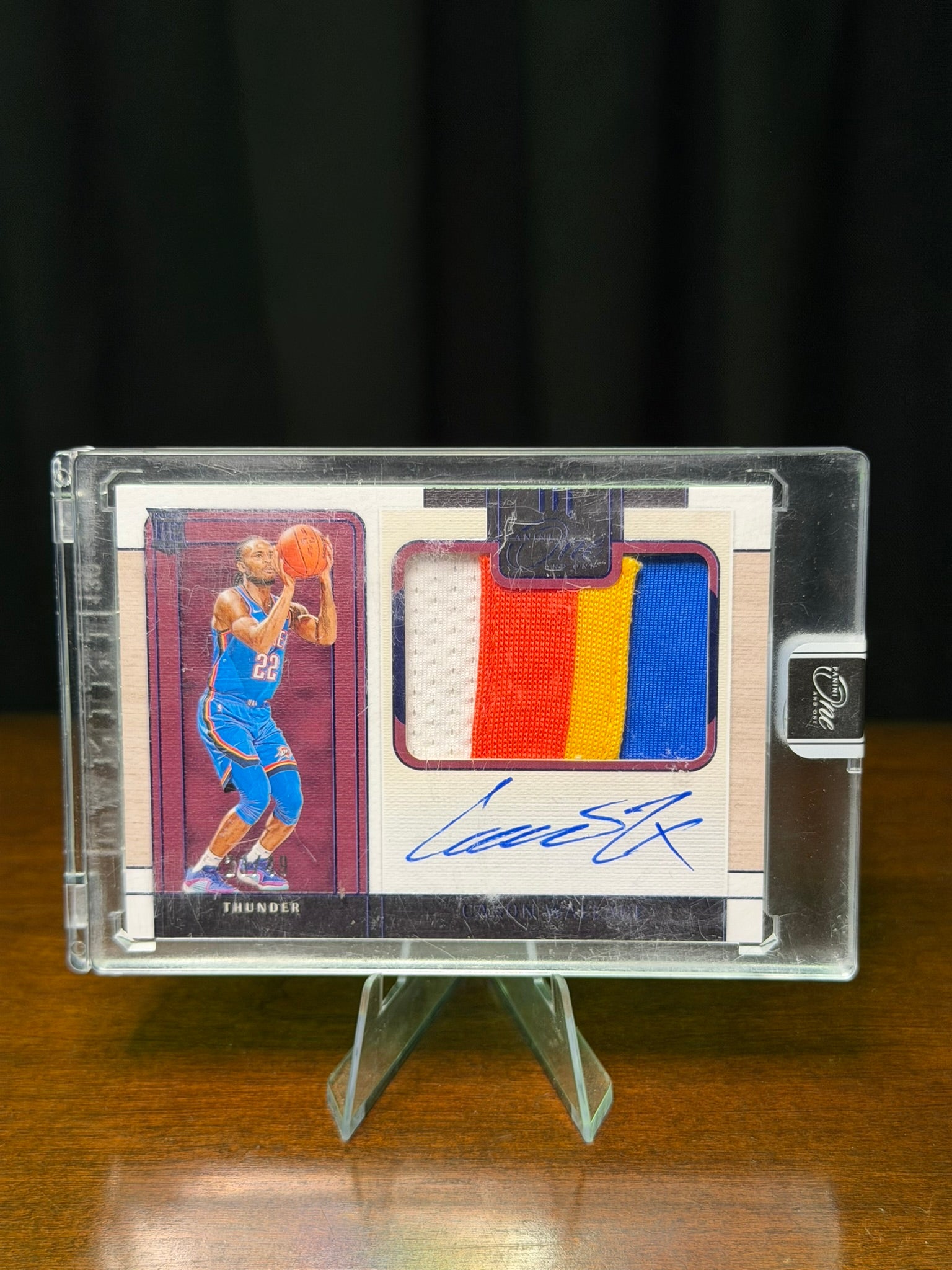 2023 Panini One and One Cason Wallace Precision Rookey Jersey  /49 - #PRJ-CWL - RPA - On Card Auto