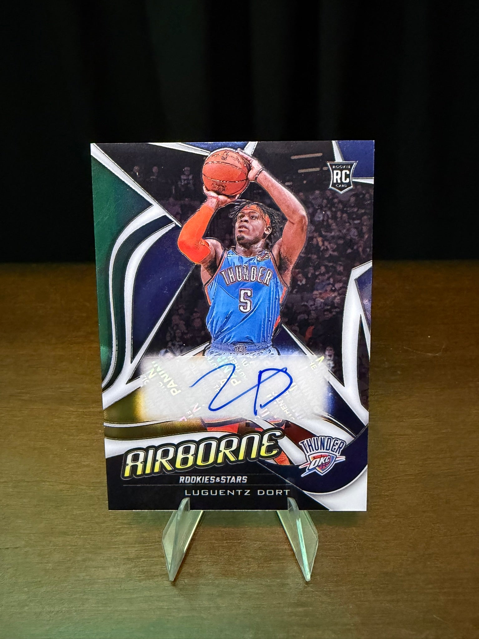 2019 Chronicles Lugentz Dort Rookies and Stars Airborne /99 #AB-LUG Rookie RC Autogragh AU