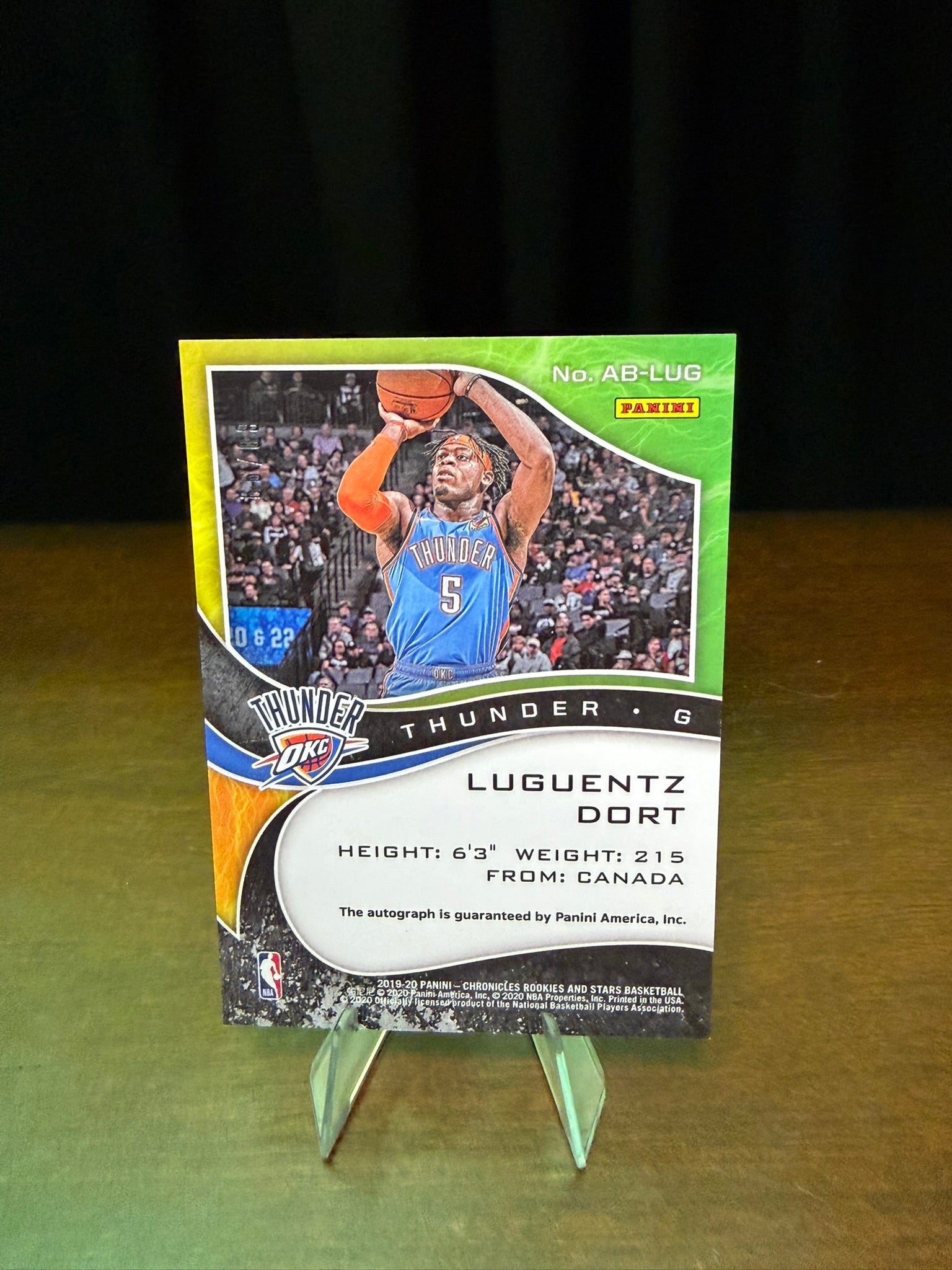 2019 Chronicles Lugentz Dort Rookies and Stars Airborne /99 #AB-LUG Rookie RC Autogragh AU