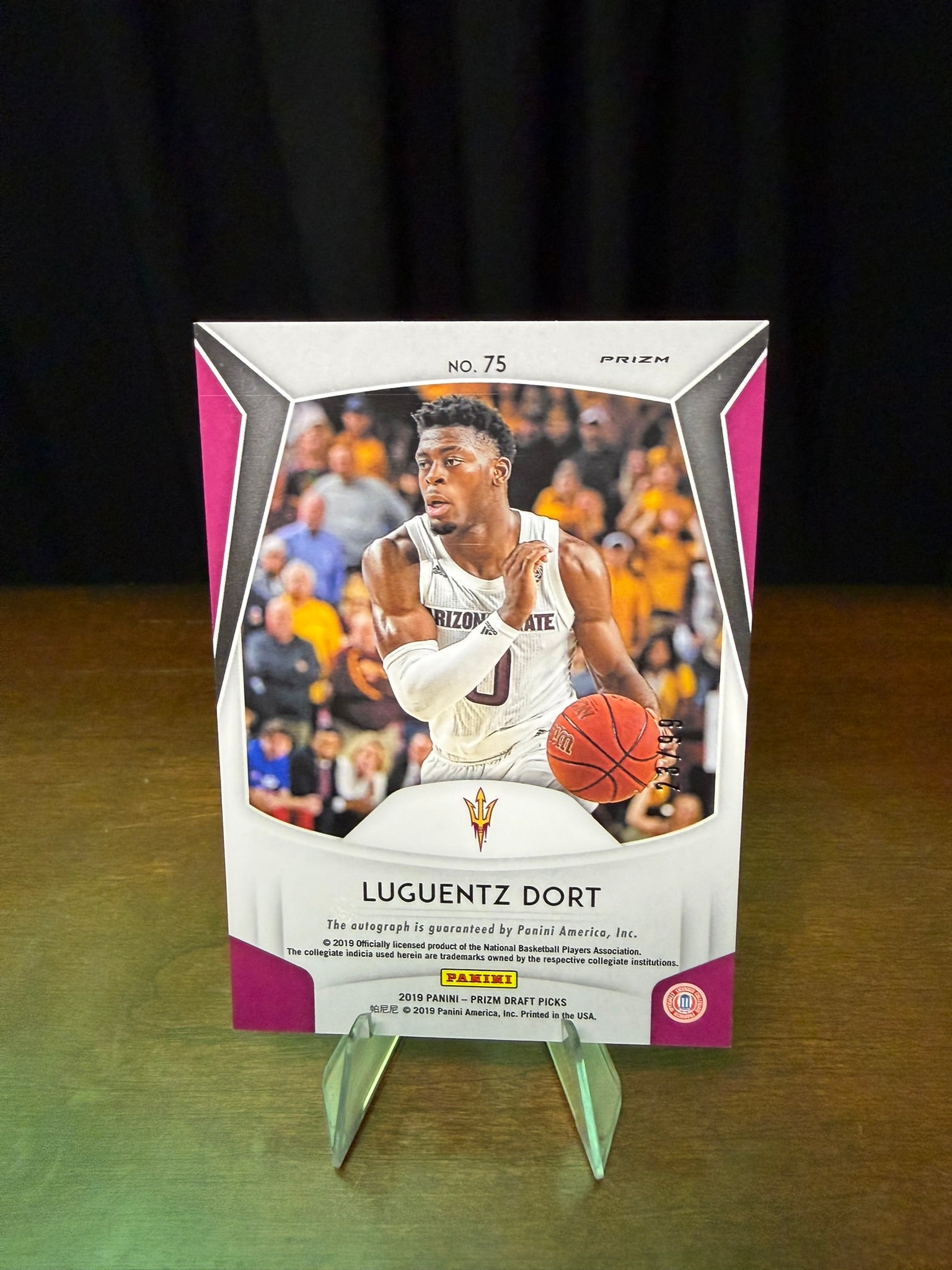 2019 Panini Prizm Draft Picks Lugentz Dort /99 #75 Autogragh