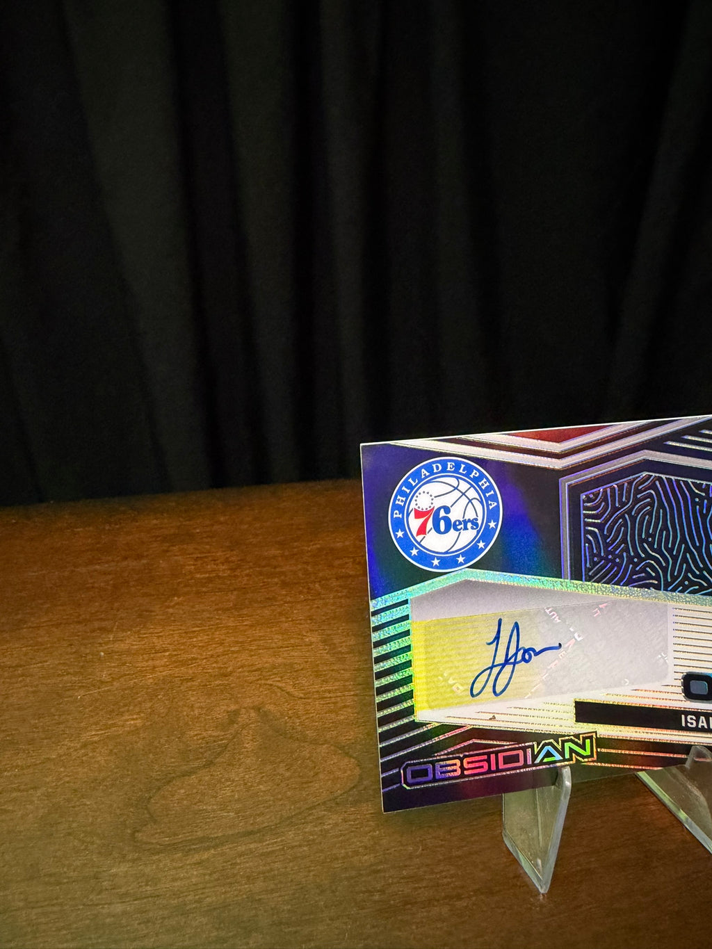 2020 Panini Obsidian Isaiah Joe Onyx Autographs /10 #ONY-IJO Rookie RC Autogragh AU
