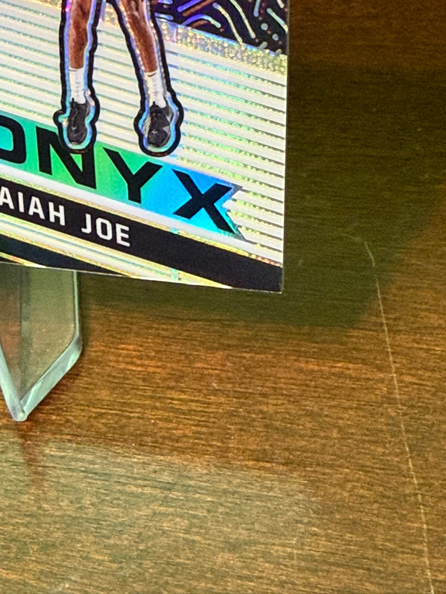 2020 Panini Obsidian Isaiah Joe Onyx Autographs /10 #ONY-IJO Rookie RC Autogragh AU