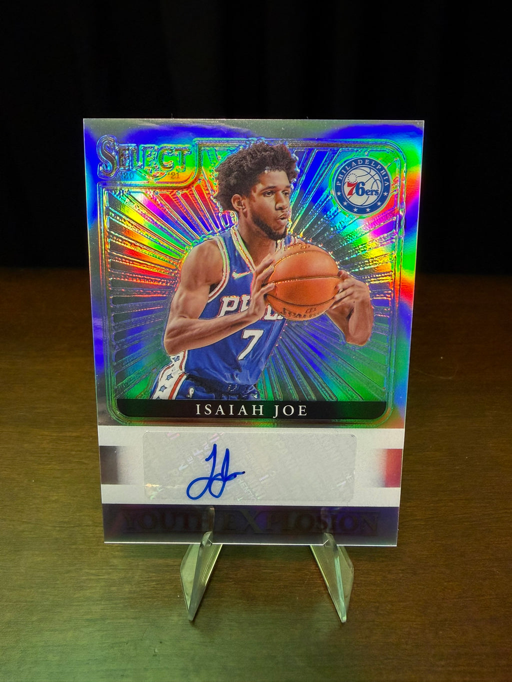 2020 Panini Select Isaiah Joe #YES-IJO