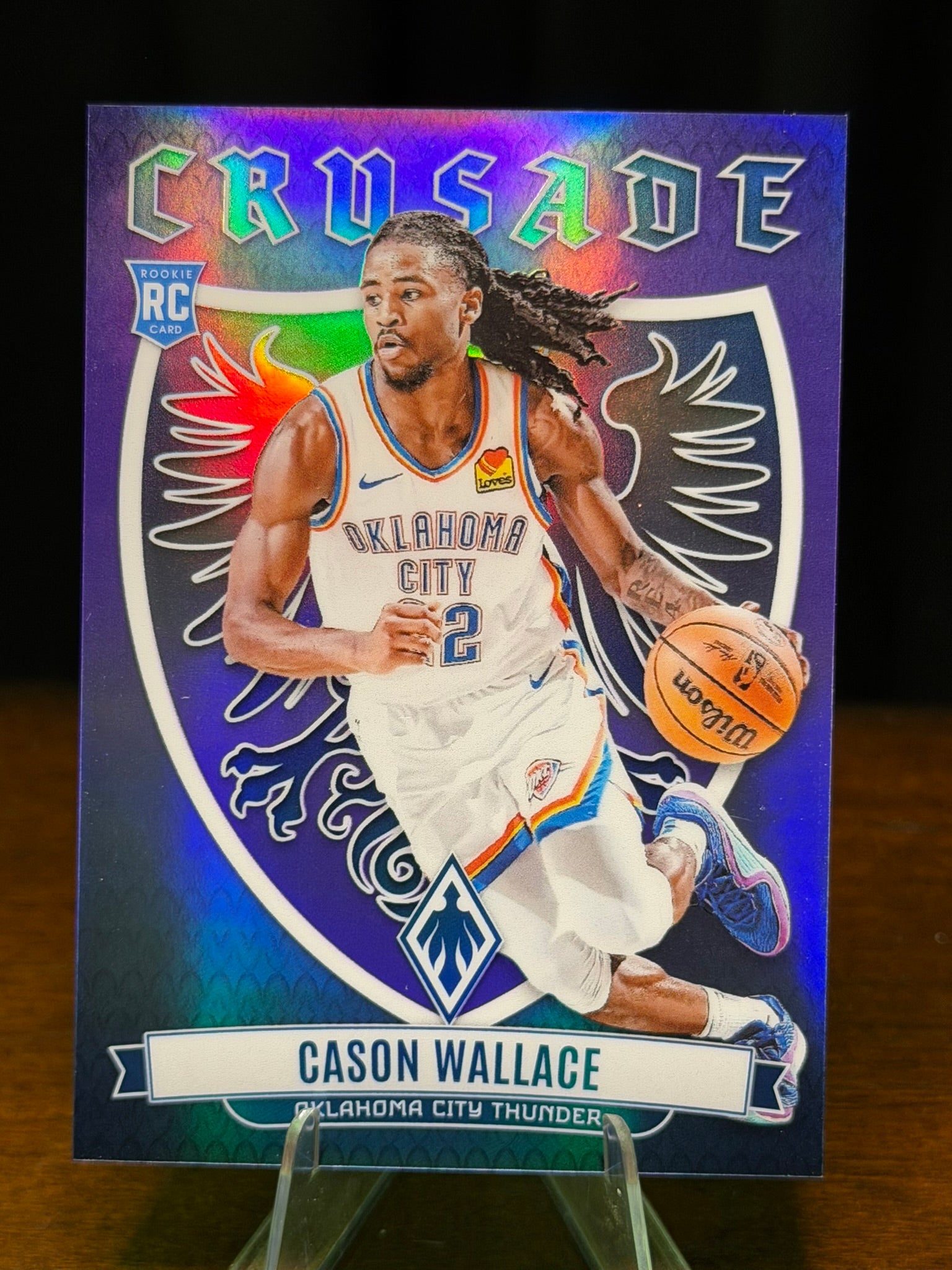 2023 Panini Phoenix Crusade Cason Wallace #12 /75 SP Rookie RC