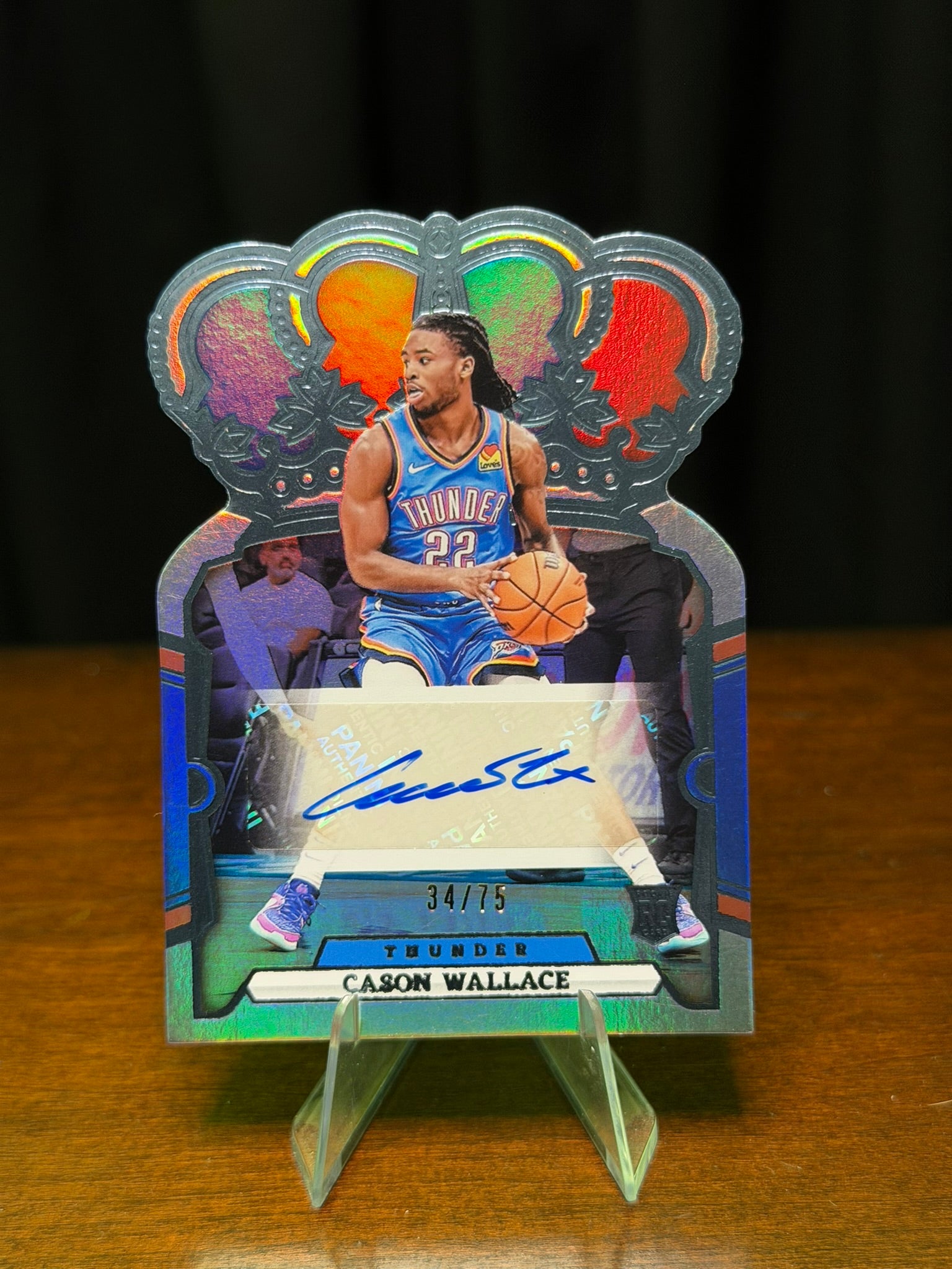 2023 Panini Crown Royal Cason Wallace /75 #RC-CAS
